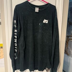 Ripndip Dark Green Long Sleeve Shirt